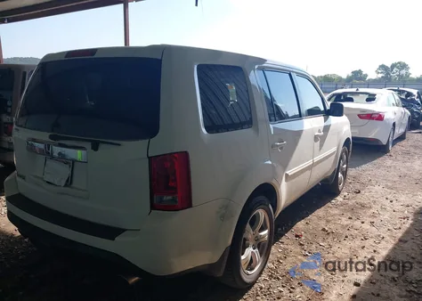 2013 Honda Pilot Ex-L from USA, damaged, VIN 5FNYF3H75DB015377